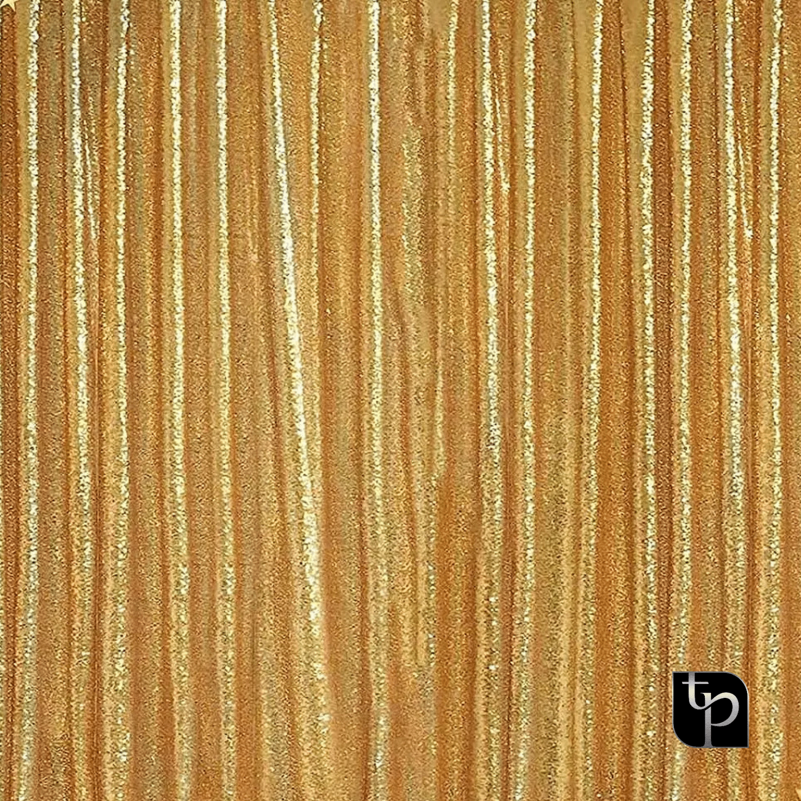 Gold and silver striped backdrop with a shimmering texture, suitable for enhancing photography settings, featured by The Phototique.