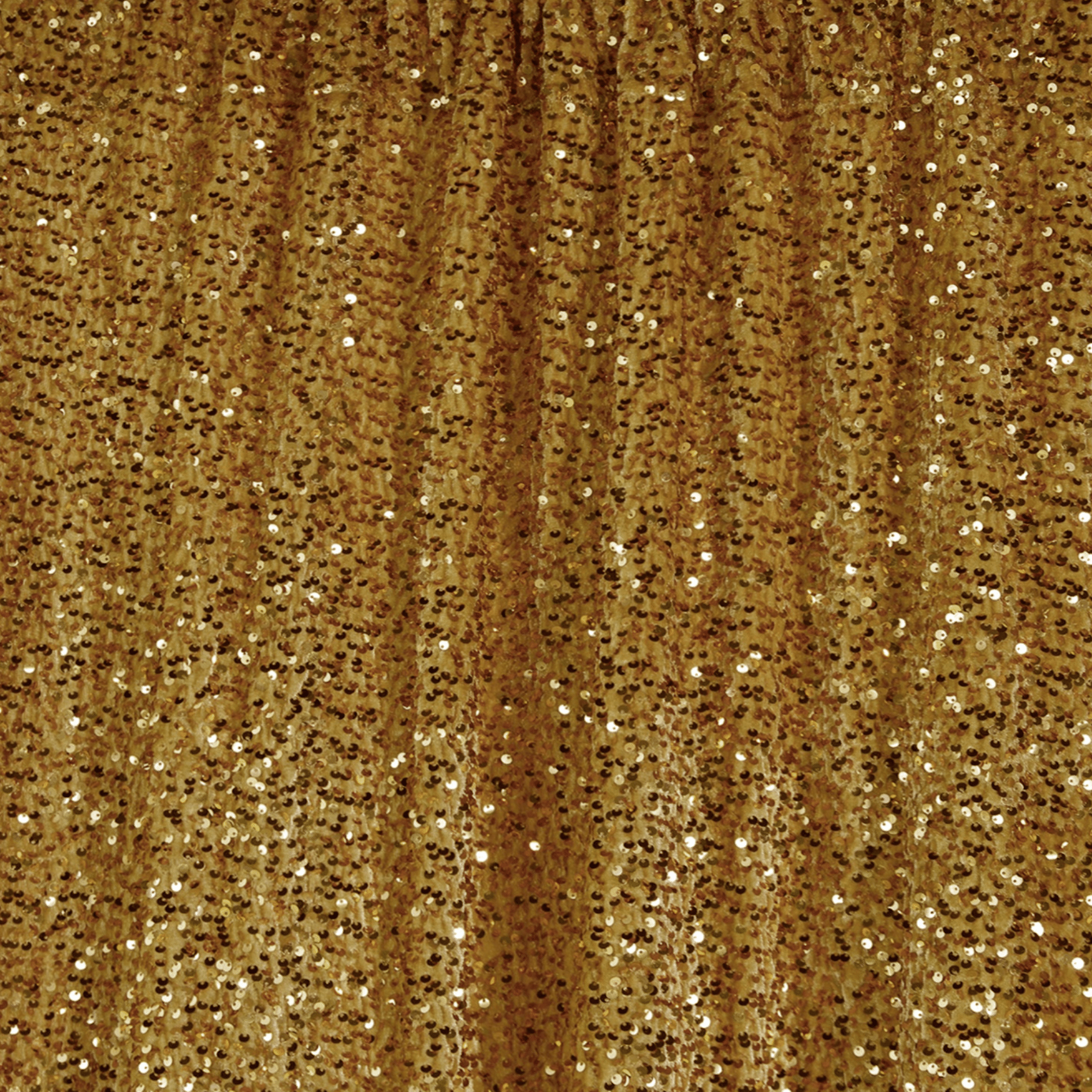 Gold sequin backdrop with shimmering texture, ideal for enhancing photography settings at The Phototique.