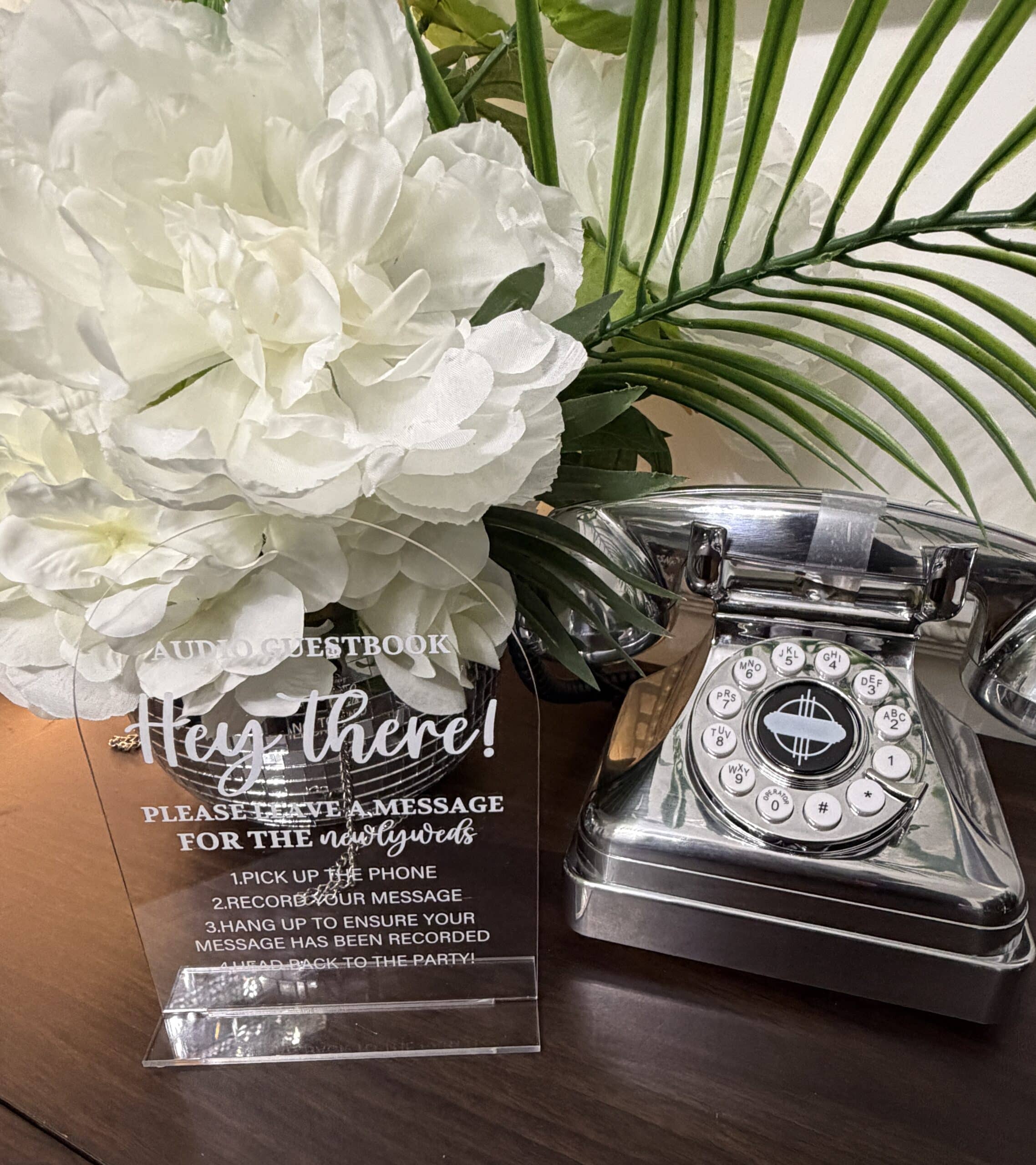 audio guestbook wedding Washington DC